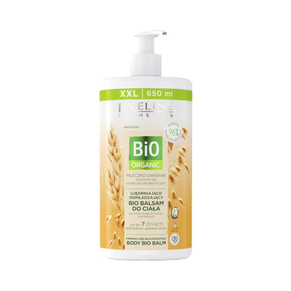 Eveline Bio Organic Firming Body Balm Oat Milk 